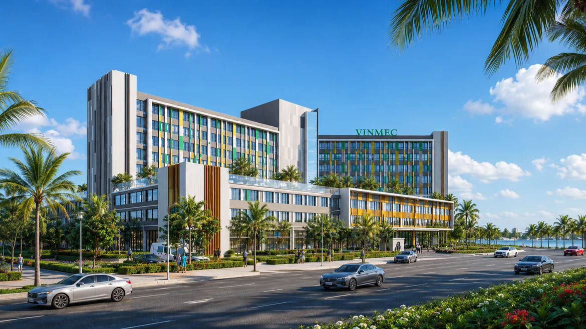 Vinmec Vũ Yên - Phòng khám Đa khoa Quốc tế Vinmec Royal Island trên đảo Vũ Yên