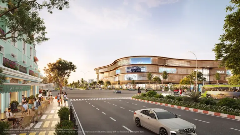 Trung tâm TM Vincom Mega Mall The Harbor Skyline Vũ Yên